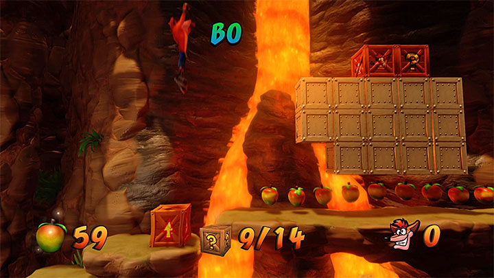 In the main part of the level you must continue exploring the swamps - Crash Bandicoot N. Sane Trilogy: Bone Yard - Crash Bandicoot N. Sane Trilogy: Crash Bandicoot 3 - Medieval location - Crash Bandicoot N. Sane Trilogy Game Guide