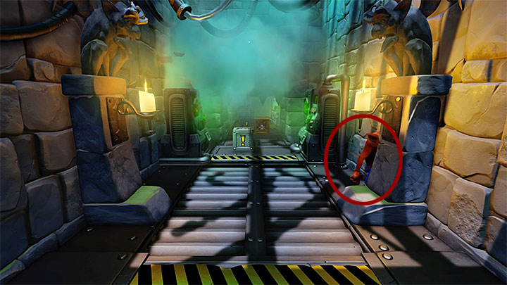 The following rooms contain easy to dodge traps so you shouldnt have any problems - Crash Bandicoot N. Sane Trilogy: The Lab - Crash Bandicoot N. Sane Trilogy: Crash Bandicoot - Cortex Island - Crash Bandicoot N. Sane Trilogy Game Guide