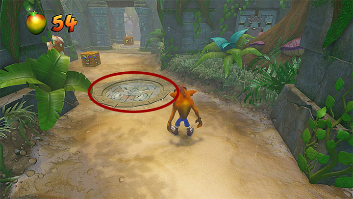 Begin following the main path which should lead you to a small water basin - Crash Bandicoot N. Sane Trilogy: Turtle Woods - Crash Bandicoot N. Sane Trilogy: Crash Bandicoot 2 - Jungle Warp Room - Crash Bandicoot N. Sane Trilogy Game Guide
