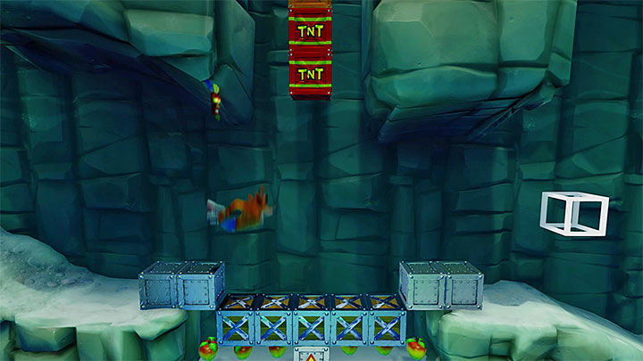 If you have obtained the red gem in Snow Go, soon you will be able to take the red platform shown in screenshot 1, which will take you to a secret stage - Crash Bandicoot N. Sane Trilogy: Snow Biz - Crash Bandicoot N. Sane Trilogy: Crash Bandicoot 2 - Ice Warp Room - Crash Bandicoot N. Sane Trilogy Game Guide