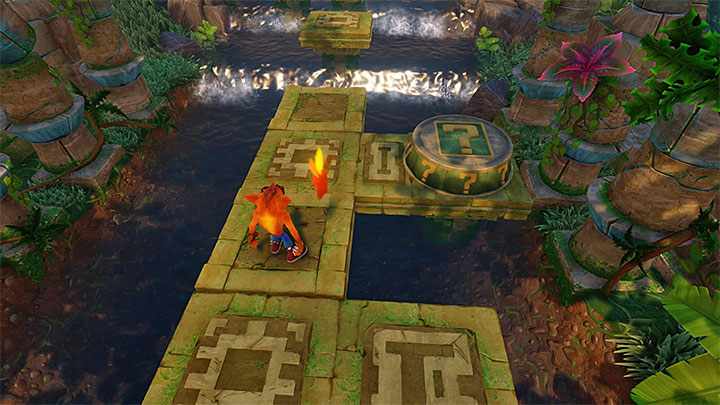 Start this stage once again and this time around, after you reach the first checkpoint, use the jetboard - Crash Bandicoot N. Sane Trilogy: Air Crash - Crash Bandicoot N. Sane Trilogy: Crash Bandicoot 2 - Ice Warp Room - Crash Bandicoot N. Sane Trilogy Game Guide