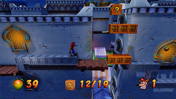 Jump in order to catch bars and move right - Crash Bandicoot N. Sane Trilogy: High Time - Crash Bandicoot N. Sane Trilogy: Crash Bandicoot 3 - Oriental location - Crash Bandicoot N. Sane Trilogy Game Guide