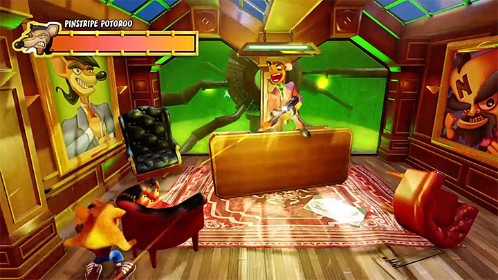 Dont leave your cover - Crash Bandicoot N. Sane Trilogy: Pinstripe Patooey - Crash Bandicoot N. Sane Trilogy: Crash Bandicoot - Crash Bandicoot N. Sane Trilogy Game Guide