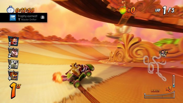Trophy type: brown - Trophies and achievements in Crash Team Racing Nitro Fueled - Appendix - Crash Team Racing Nitro-Fueled Guide