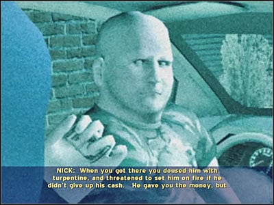 Listen to what Nick has to say to you - Case 1 - final - Case 1 - Burning for You - Crime Scene Investigation: Hard Evidence - Game Guide and Walkthrough