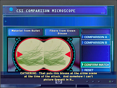 Your last step should be the main CSI computer - Case 2 - part 8 - Case 2 - Double Down - Crime Scene Investigation: Hard Evidence - Game Guide and Walkthrough