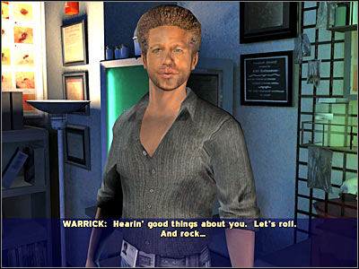 1 - Case 3 - CSI Office - Case 3 - Shock Rock - Crime Scene Investigation: Hard Evidence - Game Guide and Walkthrough