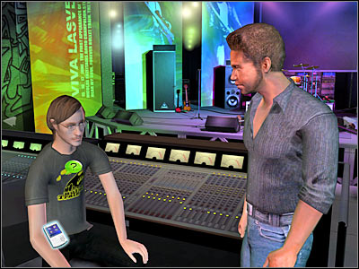 Once the conversation is over, head on to the stage - Case 3 - Crime Scene - part 1 - Case 3 - Shock Rock - Crime Scene Investigation: Hard Evidence - Game Guide and Walkthrough