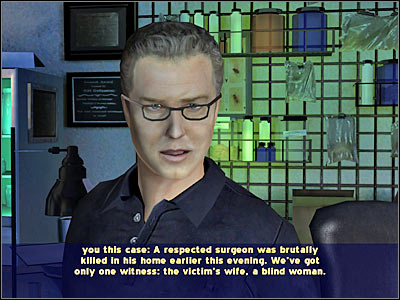 1 - Case 4 - CSI Office - Case 4 - In Your Eyes - Crime Scene Investigation: Hard Evidence - Game Guide and Walkthrough