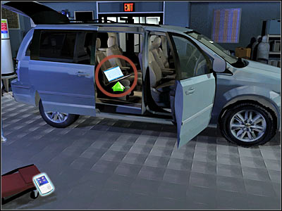 Move the camera to your right - Case 4 - part 5 - Case 4 - In Your Eyes - Crime Scene Investigation: Hard Evidence - Game Guide and Walkthrough