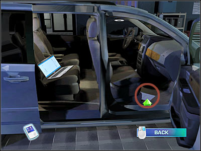 Head on to the CSI computer right away - Case 4 - part 5 - Case 4 - In Your Eyes - Crime Scene Investigation: Hard Evidence - Game Guide and Walkthrough