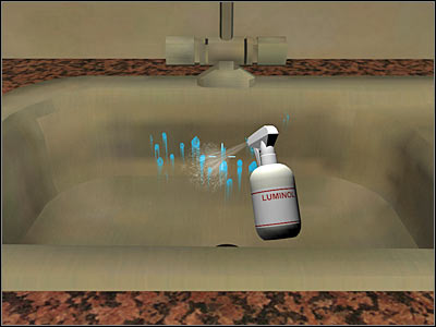 Move the camera to the right - Case 4 - part 6 - Case 4 - In Your Eyes - Crime Scene Investigation: Hard Evidence - Game Guide and Walkthrough