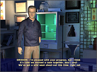 1 - Case 5 - CSI Office - Case 5 - The Peacemaker - Crime Scene Investigation: Hard Evidence - Game Guide and Walkthrough