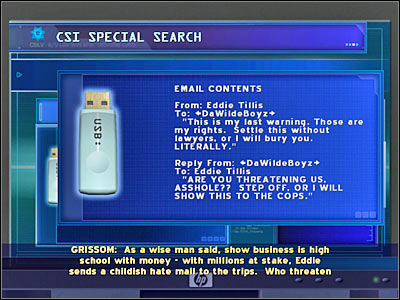 1 - Case 5 - part 4 - Case 5 - The Peacemaker - Crime Scene Investigation: Hard Evidence - Game Guide and Walkthrough