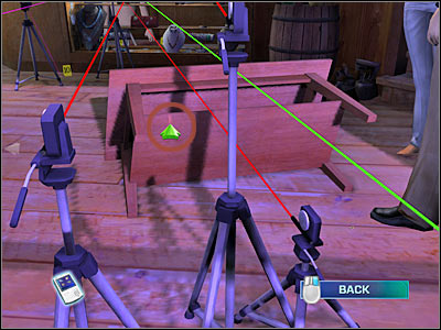 There's a small object on the floor - Case 5 - part 5 - Case 5 - The Peacemaker - Crime Scene Investigation: Hard Evidence - Game Guide and Walkthrough