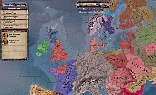 You can start game in the 1067, it doesnt matter for real. - Wilhelm the Conquerer - Official scenarios - Crusader Kings II - Game Guide and Walkthrough