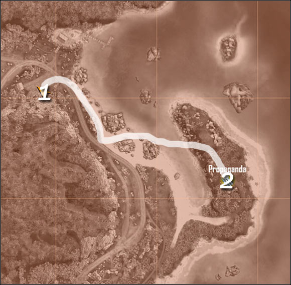 Map legend - Destroying the broadcasting station - Mission 1: Call me Ishmael - Crysis Warhead - Game Guide and Walkthrough