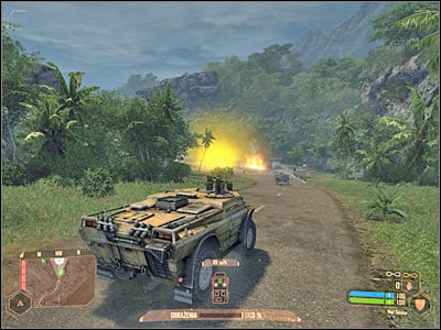 1 - Reaching an allied VTOL - Mission 2: Shore Leave - Crysis Warhead - Game Guide and Walkthrough