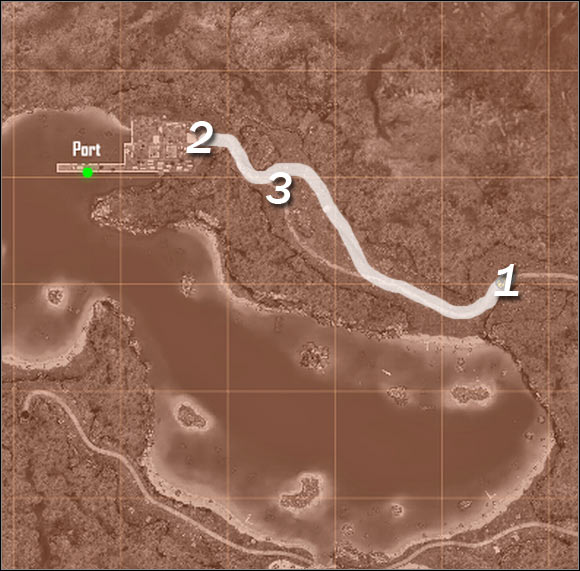 Map legend - Reaching the harbour - Mission 2: Shore Leave - Crysis Warhead - Game Guide and Walkthrough