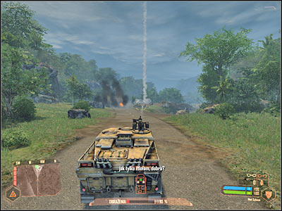 Be careful, because you're going to get attacked by an enemy gunship in a short while - Reaching the harbour - Mission 2: Shore Leave - Crysis Warhead - Game Guide and Walkthrough