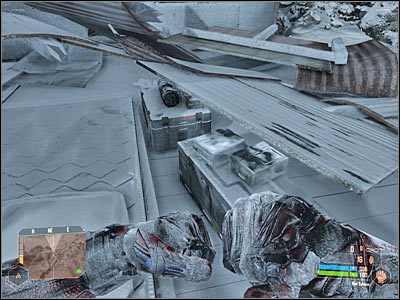 There's only one passageway leading to your current destination and that's a large canyon (screen) - Reaching the mining complex - Mission 4: Frozen Paradise - Crysis Warhead - Game Guide and Walkthrough