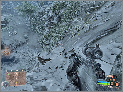1 - Reaching the mining complex - Mission 4: Frozen Paradise - Crysis Warhead - Game Guide and Walkthrough