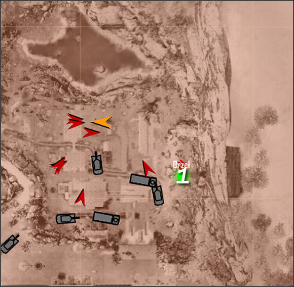 Map legend - Joining Eagle squad - Mission 4: Frozen Paradise - Crysis Warhead - Game Guide and Walkthrough