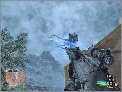 You can also try killing smaller creatures while waiting for larger foes to show up - Defending the campsite - Mission 4: Frozen Paradise - Crysis Warhead - Game Guide and Walkthrough