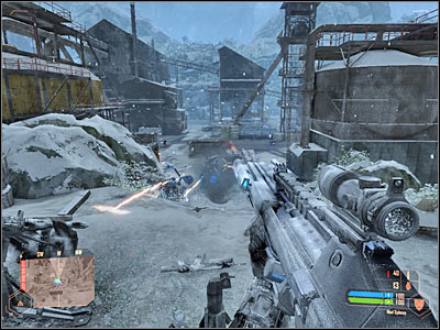 The second phase of the battle will require you to focus most of your attention on killing larger hive units (screen) - Defending the campsite - Mission 4: Frozen Paradise - Crysis Warhead - Game Guide and Walkthrough