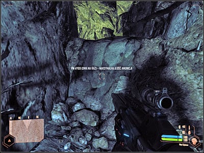 Keep heading forward until you've reached a much larger cave - Leaving the caves - Mission 5: Below the Thunder - Crysis Warhead - Game Guide and Walkthrough