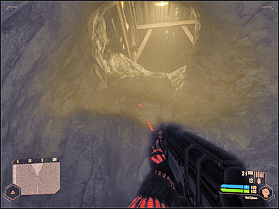 The next group of Korean soldiers is stationed just around the corner, near a buldozer - Finding the loading terminal I - Mission 5: Below the Thunder - Crysis Warhead - Game Guide and Walkthrough