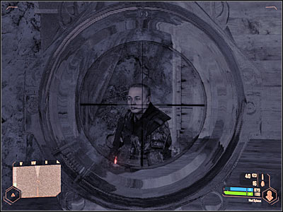 Try to memorize where the heavy machine gun post is located, because you will have to go back here in a short while - Finding the loading terminal II - Mission 5: Below the Thunder - Crysis Warhead - Game Guide and Walkthrough