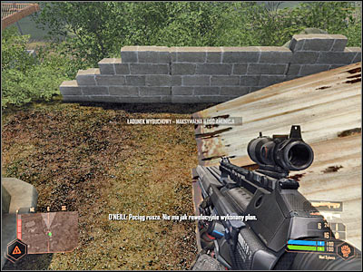 Start moving east (screen) - Staying near the train #2 I - Mission 6: From Hell's Heart - Crysis Warhead - Game Guide and Walkthrough