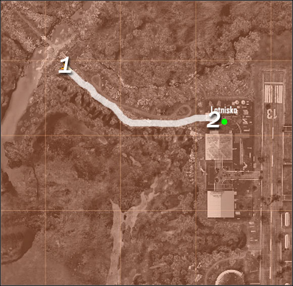 Map legend - Reaching the airport - Mission 7: All the Fury - Crysis Warhead - Game Guide and Walkthrough