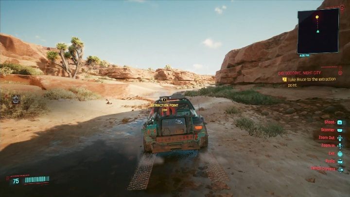 Bruce is not guarded by anyone - Cyberpunk 2077: SOS: Merc Needed, Badlands - Gigs, walkthrough, map - Cyberpunk 2077: Badlands - Cyberpunk 2077 Guide