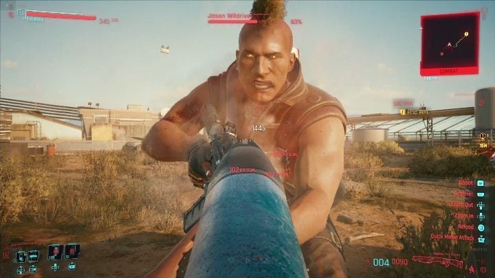 Walkthrough: your task is to reach the correct building, find the right man and help him escape outside - Cyberpunk 2077: SOS: Merc Needed, Badlands - Gigs, walkthrough, map - Cyberpunk 2077: Badlands - Cyberpunk 2077 Guide