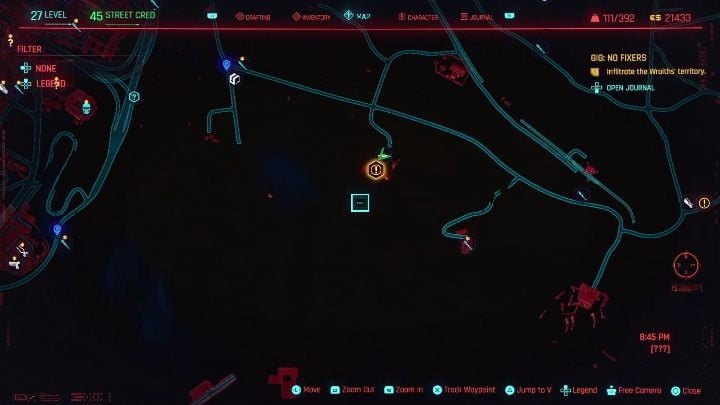 Location: Eastern Badlands, Rocky Ridge - Cyberpunk 2077: SOS: Merc Needed, Badlands - Gigs, walkthrough, map - Cyberpunk 2077: Badlands - Cyberpunk 2077 Guide