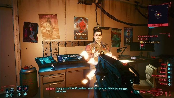 Walkthrough: your job is to find Big Pete - Cyberpunk 2077: Gun for Hire, Badlands - Gigs, walkthrough, map - Cyberpunk 2077: Badlands - Cyberpunk 2077 Guide