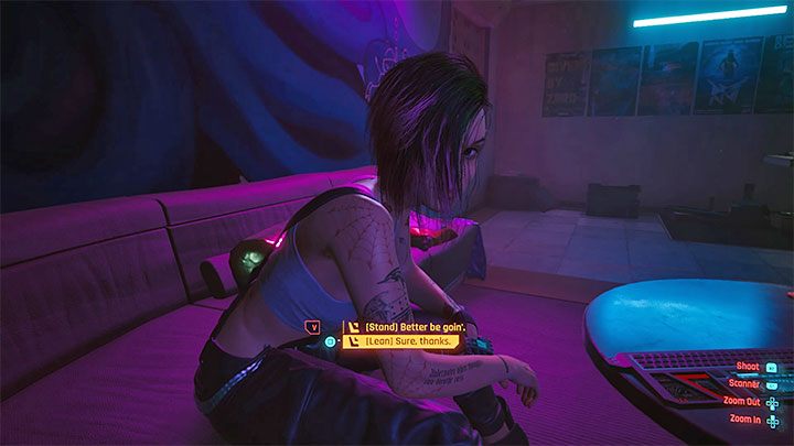 At the end of the party, V will experience further dizziness caused by the Relict malfunction - Cyberpunk 2077: Talkin Bout a Revolution walkthrough - Cyberpunk 2077: Storyline quests - Cyberpunk 2077 Guide