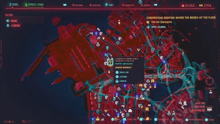 1 - Cyberpunk 2077: Where the Bodies Hit the Floor, cyberpsycho sighting walkthrough - Cyberpunk 2077: Cyberpsycho Sighting - mini-bosses - Cyberpunk 2077 Guide