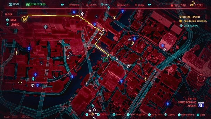 Location: eastern part of Santo Domingo, Arroyo - Cyberpunk 2077: All Perk shards - Cyberpunk 2077: Secrets & Collectibles - Cyberpunk 2077 Guide