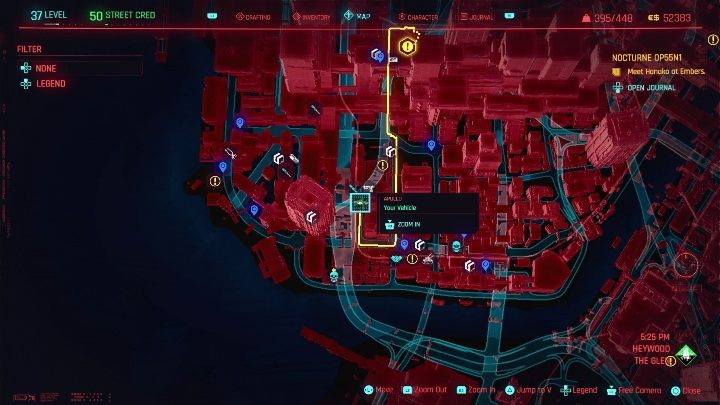 Location: southern part of Heywood, Glen - Cyberpunk 2077: All Perk shards - Cyberpunk 2077: Secrets & Collectibles - Cyberpunk 2077 Guide