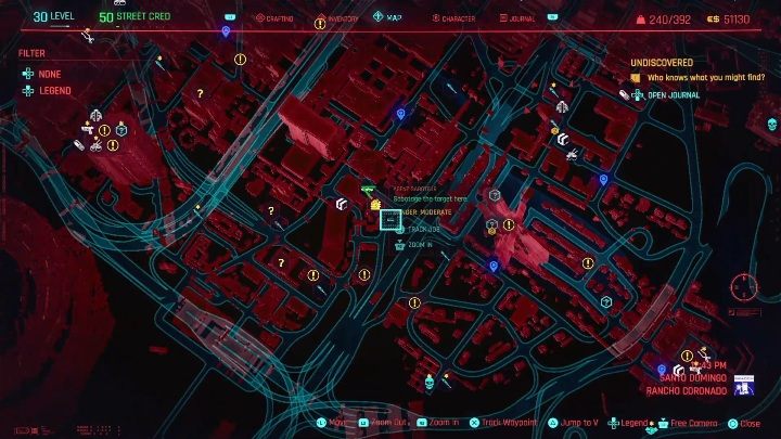 Location: eastern part of Santo Domingo, Rancho Coronado - Cyberpunk 2077: Agent Saboteur, Santo Domingo - Gigs, walkthrough, map - Cyberpunk 2077: Santo Domingo - Cyberpunk 2077 Guide