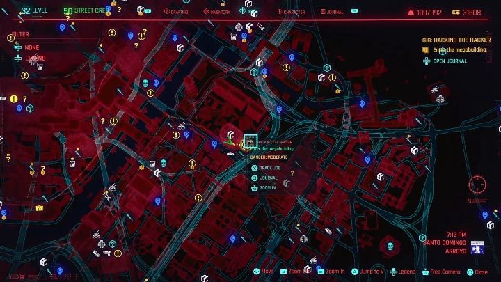 Location: western part of Santo Domingo, Arroyo - Cyberpunk 2077: Agent Saboteur, Santo Domingo - Gigs, walkthrough, map - Cyberpunk 2077: Santo Domingo - Cyberpunk 2077 Guide