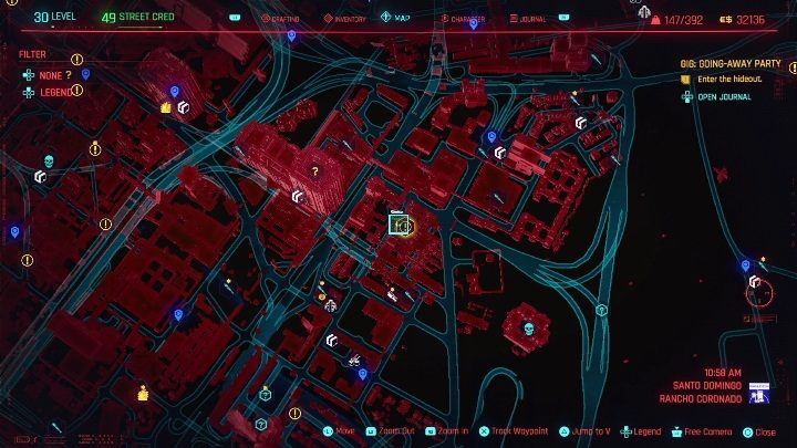 Location: eastern part of Santo Domingo, Rancho Coronado - Cyberpunk 2077: SOS: Merc Needed, Santo Domingo - Gigs, walkthrough, map - Cyberpunk 2077: Santo Domingo - Cyberpunk 2077 Guide