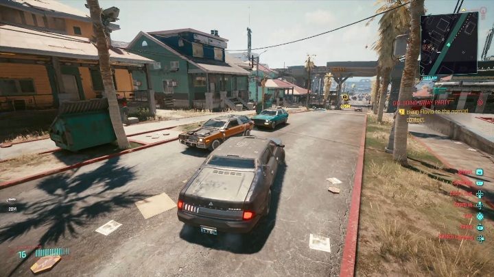 The guide: your task is to get to the building, then to the second floor, to the room where the slaughter started - Cyberpunk 2077: SOS: Merc Needed, Santo Domingo - Gigs, walkthrough, map - Cyberpunk 2077: Santo Domingo - Cyberpunk 2077 Guide