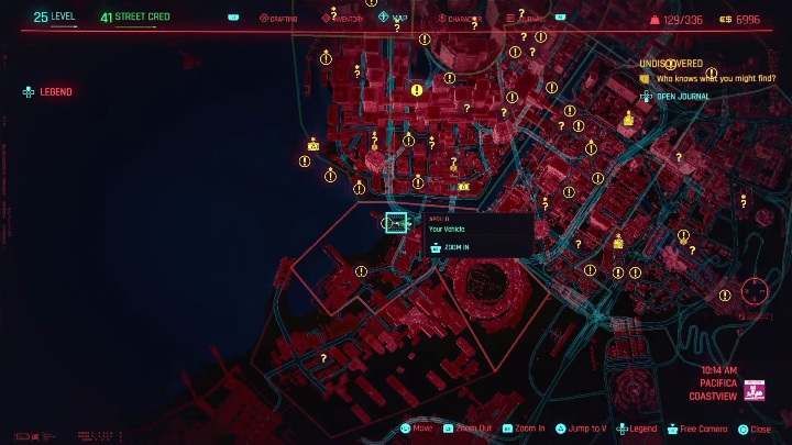 Ramiraz is at the end of the pier, in the northern part of the Pacifica - Cyberpunk 2077: Smoke on the Water - cyberpsycho sighting walkthrough - Cyberpunk 2077: Cyberpsycho Sighting - mini-bosses - Cyberpunk 2077 Guide
