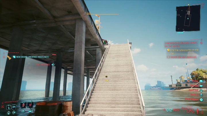 How to start: Complete The Rescue and find your opponent on the map - Cyberpunk 2077: Smoke on the Water - cyberpsycho sighting walkthrough - Cyberpunk 2077: Cyberpsycho Sighting - mini-bosses - Cyberpunk 2077 Guide