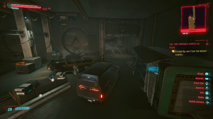 Objective: the van - Cyberpunk 2077: Thievery, Pacifica - Gigs, walkthrough, map - Cyberpunk 2077: Pacifica - Cyberpunk 2077 Guide