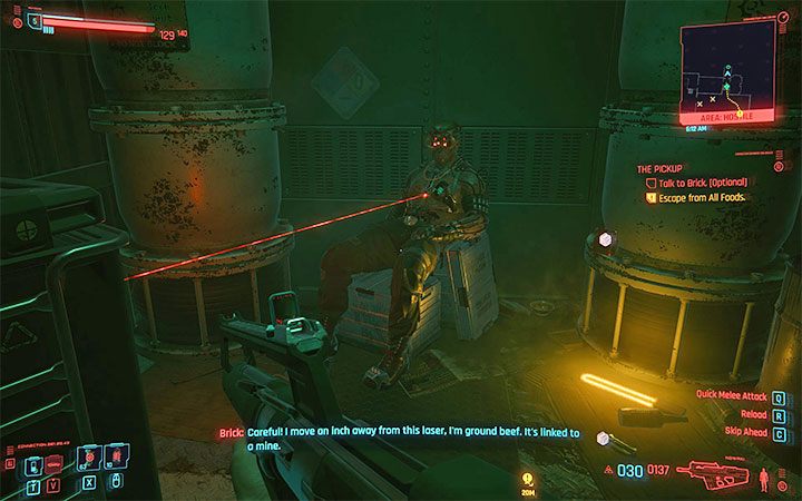 There are exceptions to this rule - Cyberpunk 2077: How to disarm traps? - Cyberpunk 2077: Combat, stealth and hacking - Cyberpunk 2077 Guide